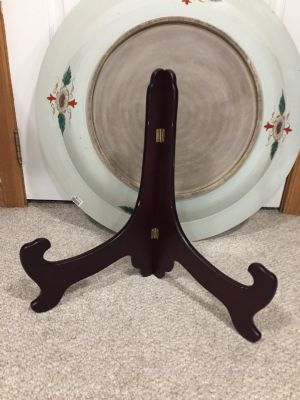 中国瓷器狩猎场景非常漂亮的超大型的瓷器大盆